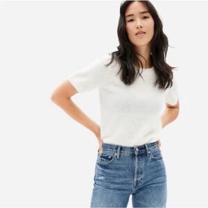 Everlane The Alpaca Sweater Tee Womens Size Small